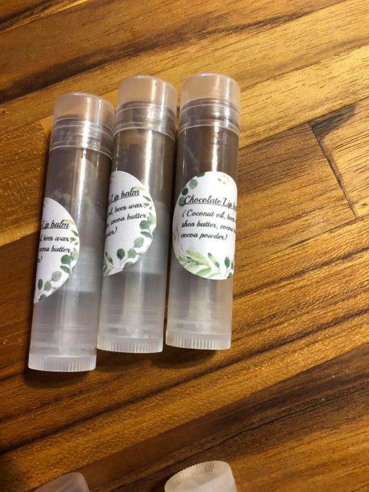 Chocolate Lip Balm set of 3