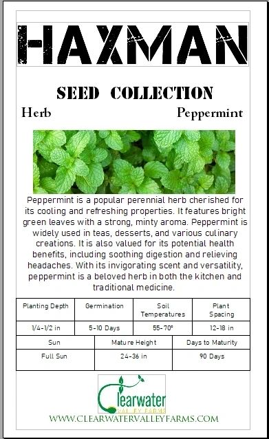 HAXMAN Seed Collection